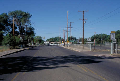 El Camino Real from an Intersecting Street