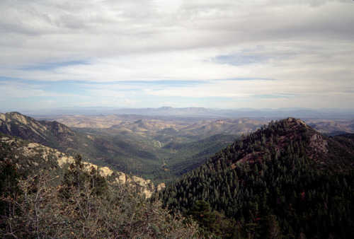 View from Emory Pass Vista
