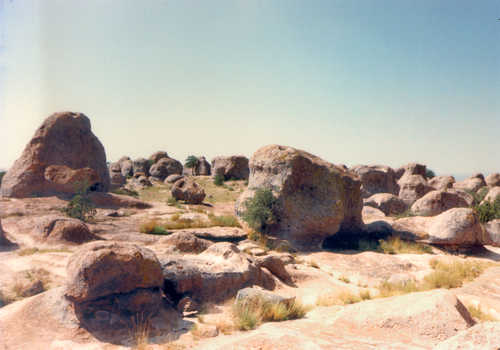 Massive Stones Litter the Landscape