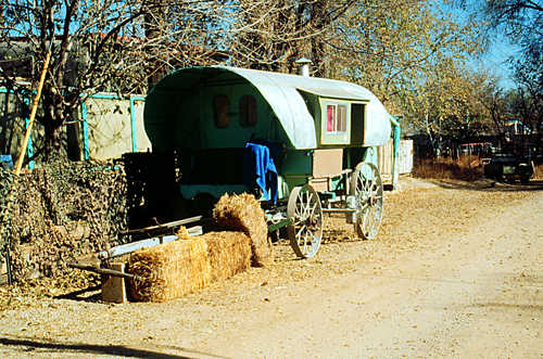 Covered Wagon in Cerrillos