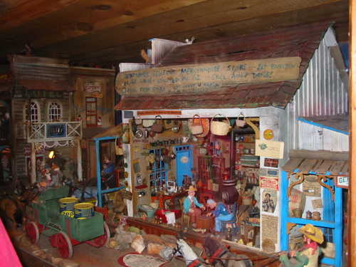 General Store Diorama at Tinkertown