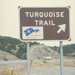 Turquoise Trail Roadsign