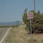 New Mexico State Byway Roadsign
