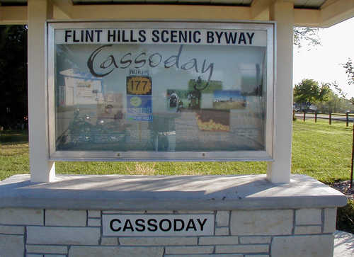 K-177 Kiosk in Cassoday, Kansas