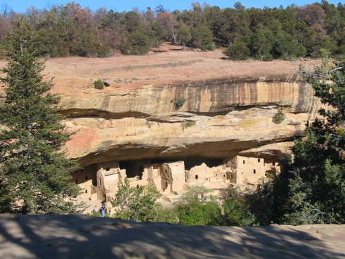 Spruce House Cliff Dwellings at Mesa Verde