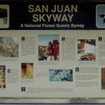 Interpretive Sign on the San Juan Skyway