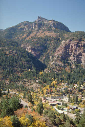 View of Ouray from Above