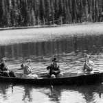Men Fishing In 1908