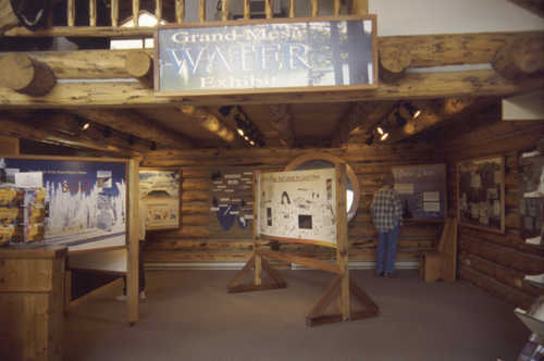 Water Exhibit in Grand Mesa Visitor Center