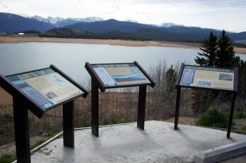 Lake Granby Interpretive Display