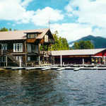 Boathouse at Grand Lake