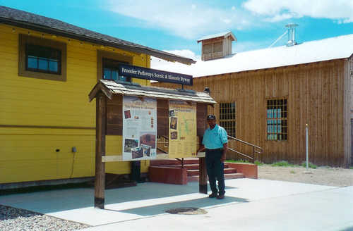 Westcliffe Information Center in May