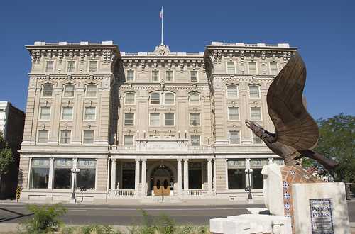 Winged Eagle at Historic Hotel in Pueblo