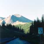 Mountains along SR 91