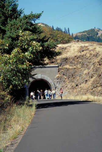 Tunnel on the Historic Columbia River Highway