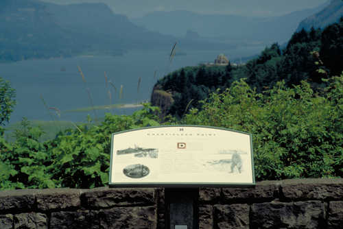 Crown Point and Interpretive Sign