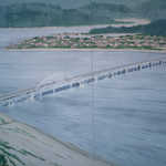 Painting of the Alsea Bay Bridge