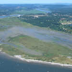 Aerial View of Bandon Marsh