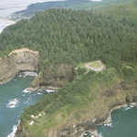 Aerial View of Cape Meares