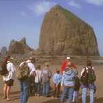 Haystock Rock at Cannon Beach, Oregon Islands