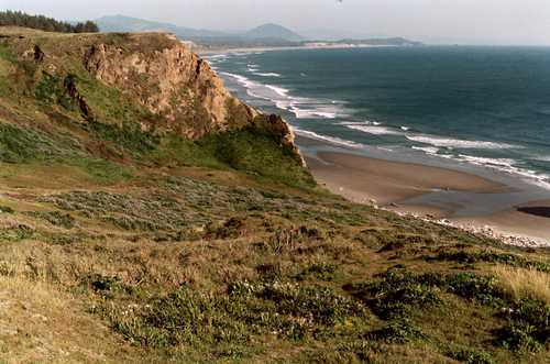 Looking South at Cape Blanco