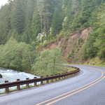 A Curve along the Rogue Umpqua National Scenic Byway