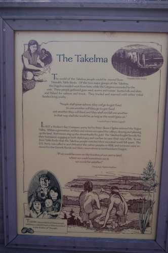 Information Sign about the Takelma People