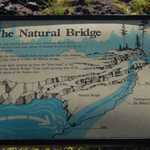 Sign at the Natural Bridge