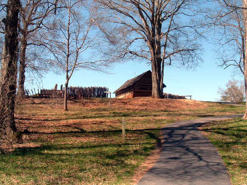 Fort Replica at Ninety-Six National Historic Site