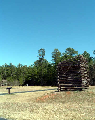 A Rifle Tower on the Ninety-Six Battlefield