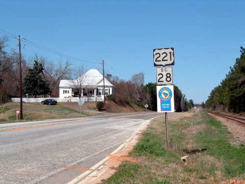 South Carolina Heritage Corridor Sign