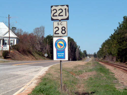 South Carolina Heritage Corridor Sign