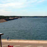View of the J .Strom Thurmond Reservoir and Dam from the Visitor Center