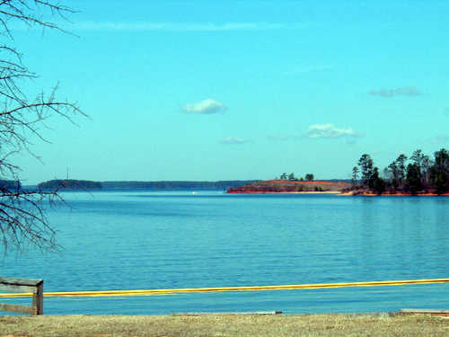 Hues of Blue at J .Strom Thurmond Reservoir