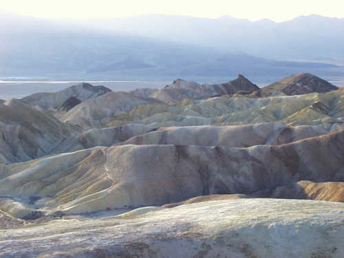 The Badlands in Death Valley