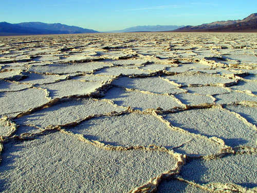 The Salt Flats of Death Valley