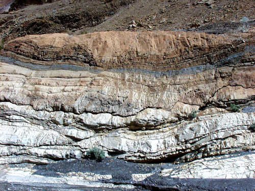 Rock Layers of Mosaic Canyon
