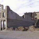 Crumbling Buildings in Rhyolite, NV