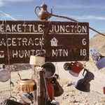 Teakettle Junction in Death Valley