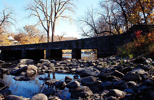 Stone Bridge in Alexander Ramsey Park