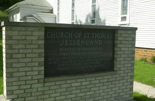 Church of St. Thomas Jessenland Sign