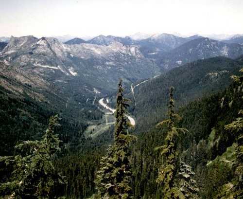 Cascade Mountains and Valley
