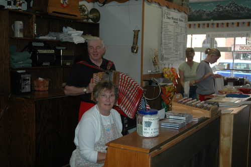 Polka Players in Lanesboro Restaurant