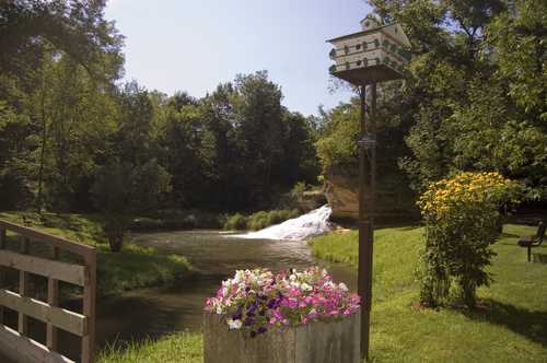 Birdhouse at Como Falls Park