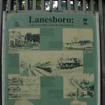 Interpretive sign for Lanesboro