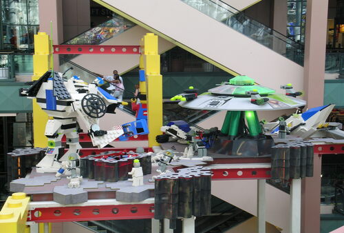 Giant Lego Display at the Mall of America