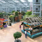 People Enjoying the Amusement Park in the Mall of America