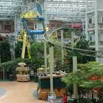 People at the Mall of America Amusement Park