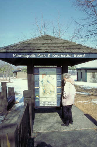 Visitor Orientation Kiosk on Grand Rounds