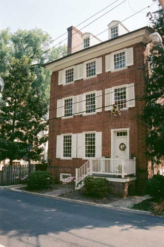 Geddes-Piper House in Chestertown on Church Alley